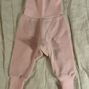 Zutano Cozie Fleece Cuff Pant - Pink